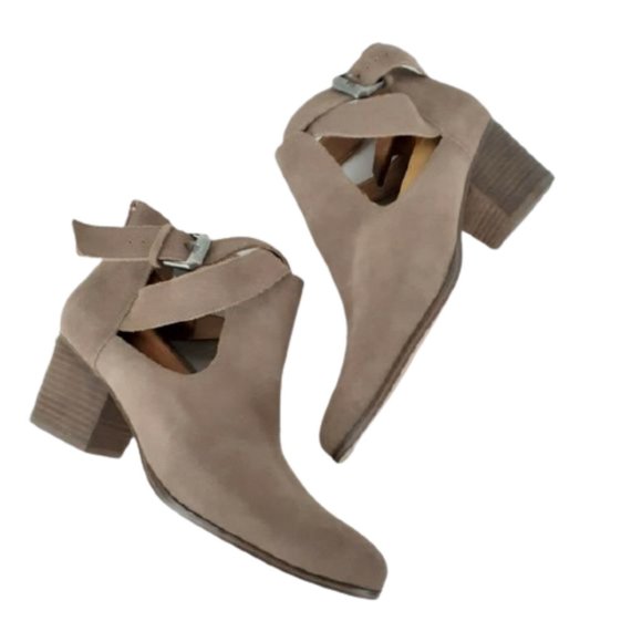 Sole Society Azure Taupe Ankle Boot Bootie. Worn only a few times. - Picture 1 of 12